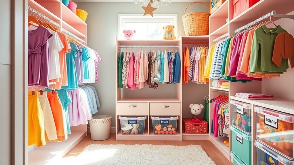 color coded closet organization tips