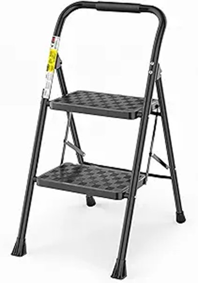 compact folding step ladder