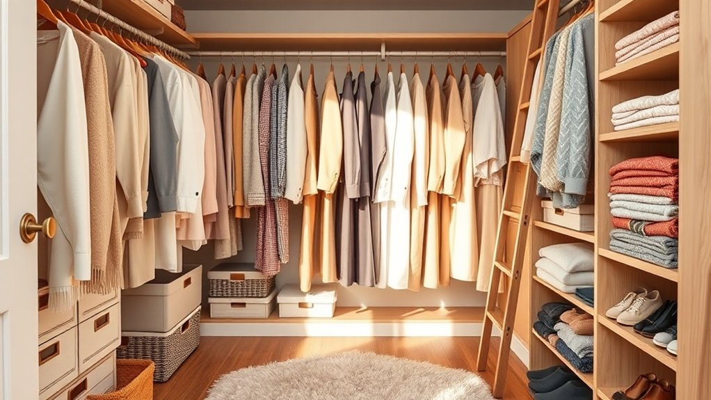 consistent closet maintenance routine