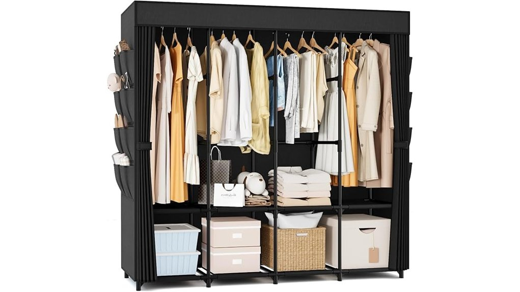 covered portable storage solution