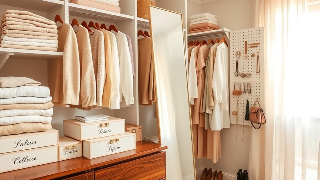 creative closet makeover inspiration