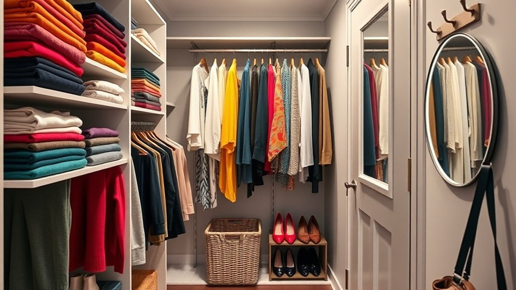 creative closet organization solutions