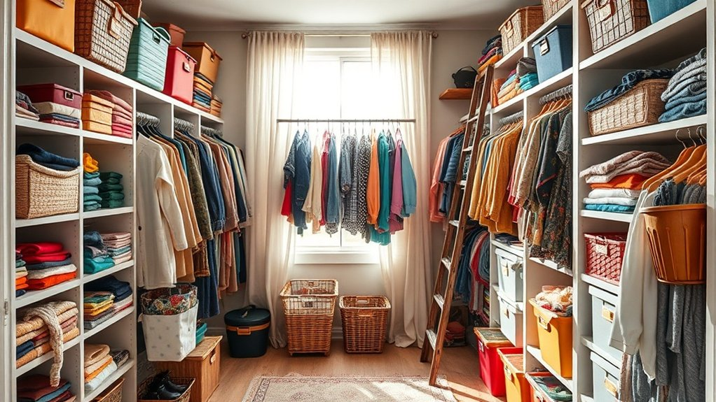 creative closet organization solutions