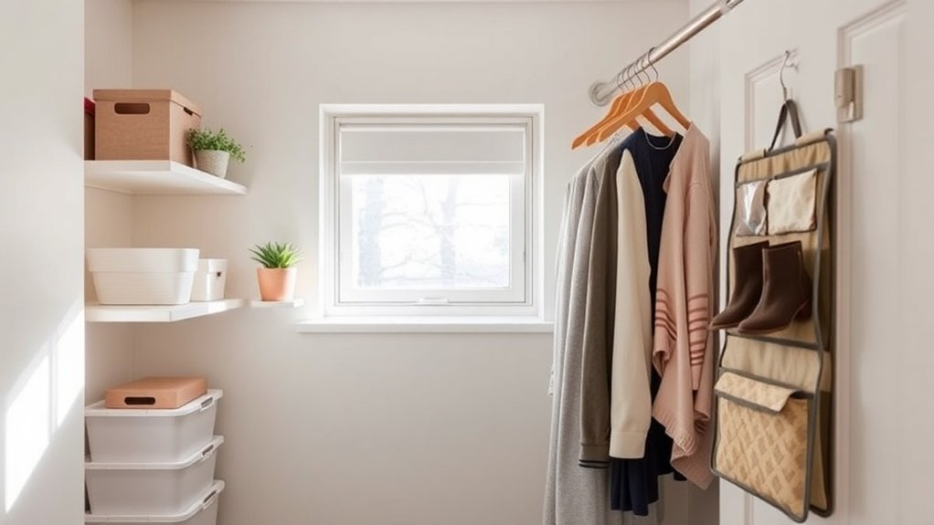 creative closet organization tips