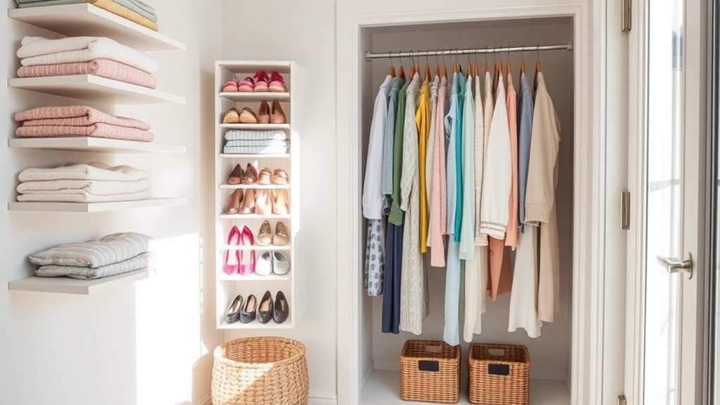 creative small space storage