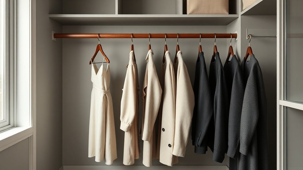 curated closet color palette