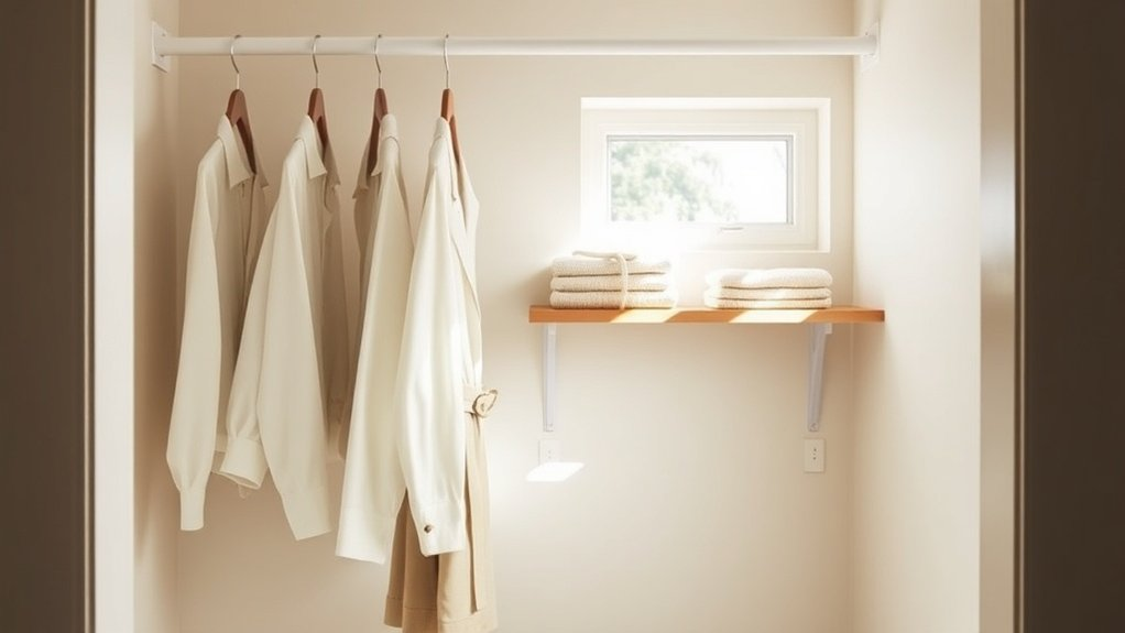 curated closet for serenity