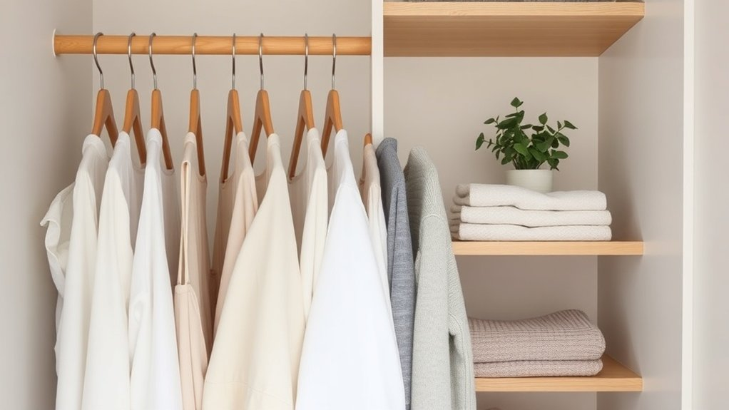 curated closet simplified living