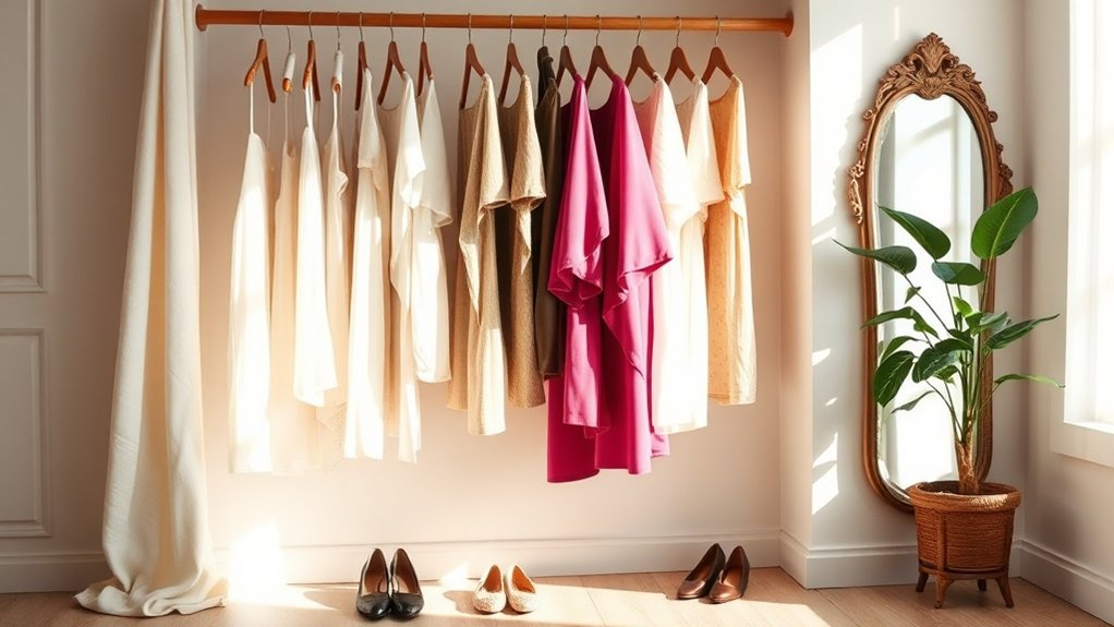curated wardrobe joyful choices
