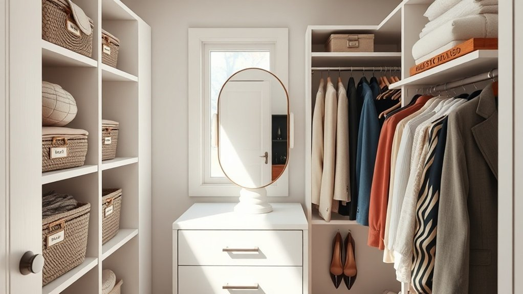 custom closet organization system