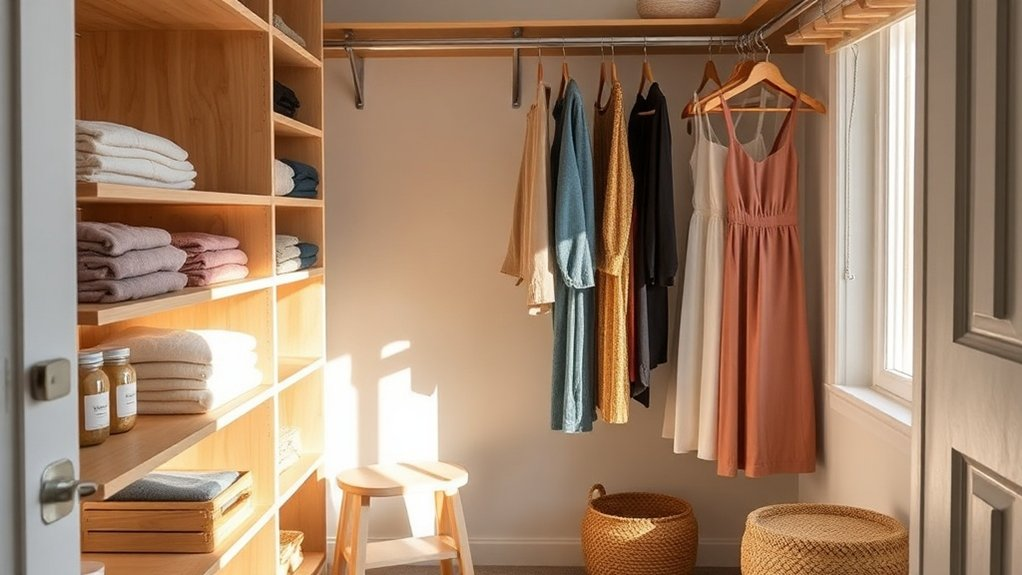 custom shelving and dividers
