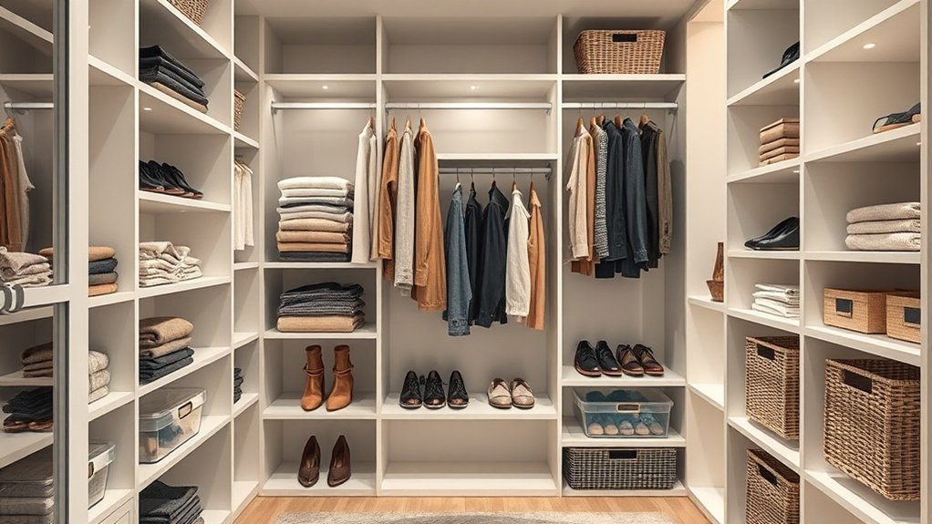 customizable flexible closet solutions