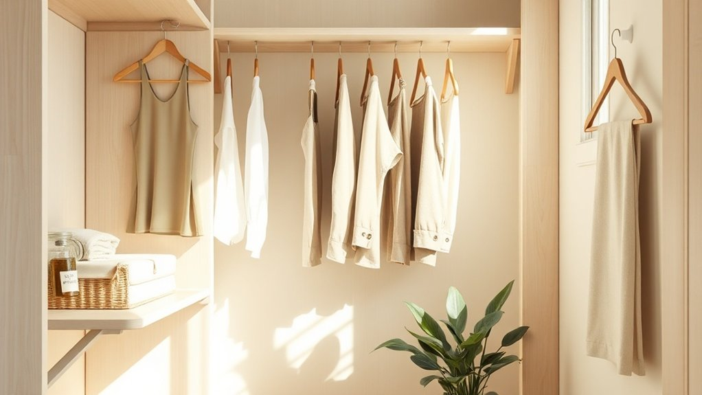 daily habits for closet calm