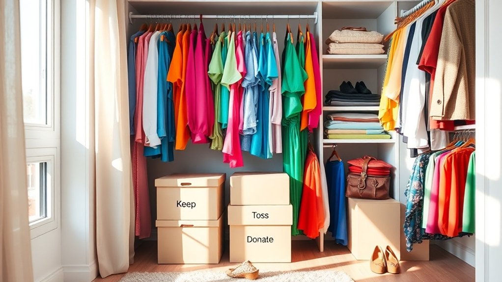 decide declutter organize inspire