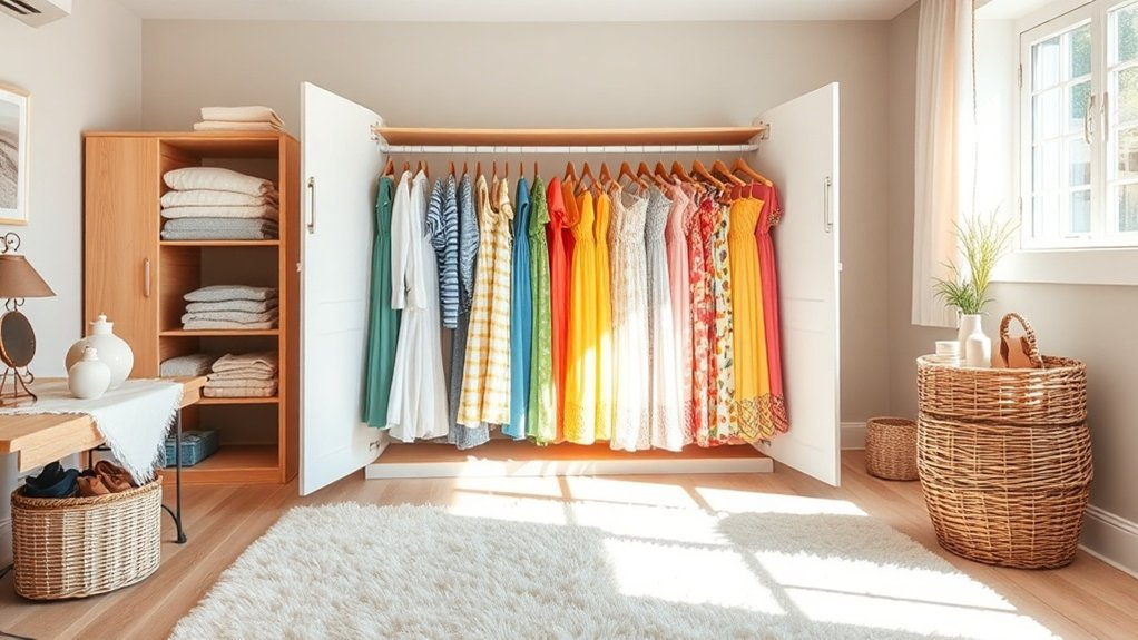 declutter and organize closet