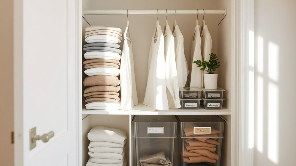 declutter and organize wardrobe