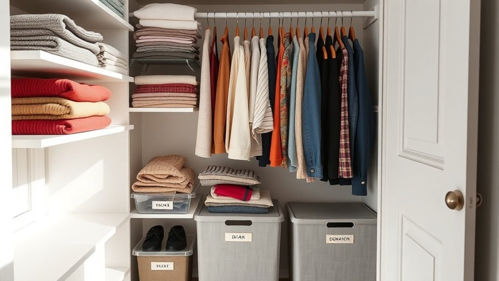 declutter donate organize optimize