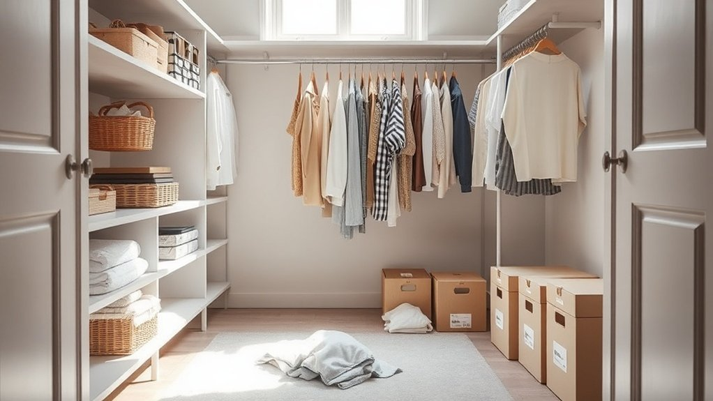 declutter donate toss organize