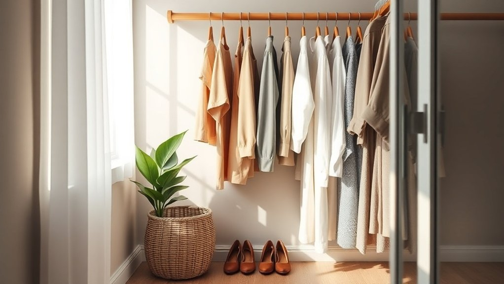 declutter for intentional wardrobe