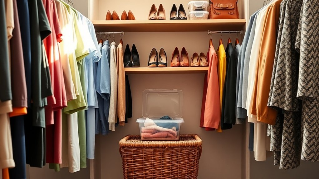 declutter for joyful organization