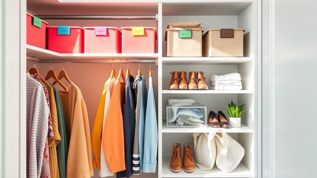 declutter for organized spaces