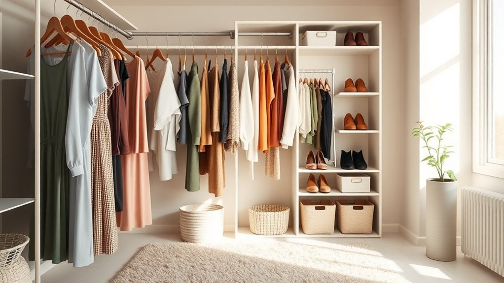 declutter for serene organization