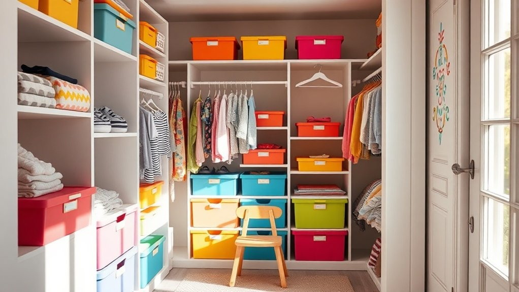 declutter kids closets effectively