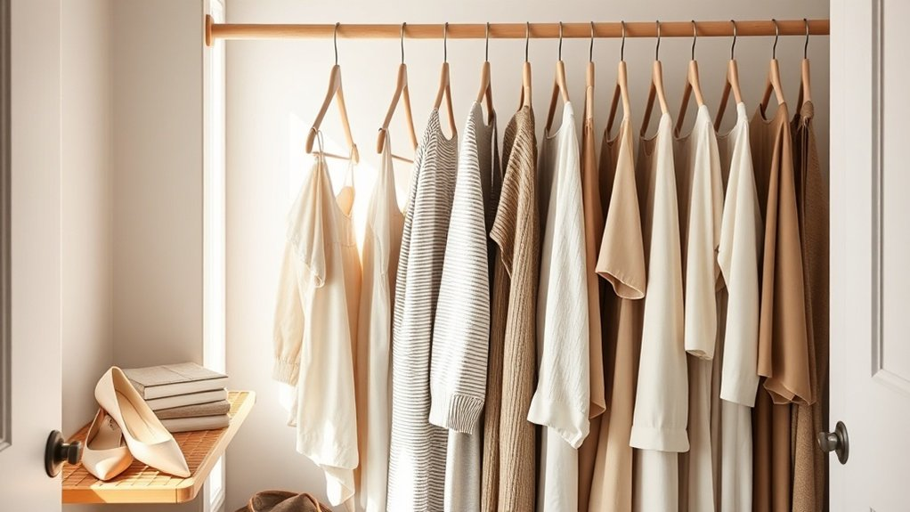 declutter organize simplify wardrobe