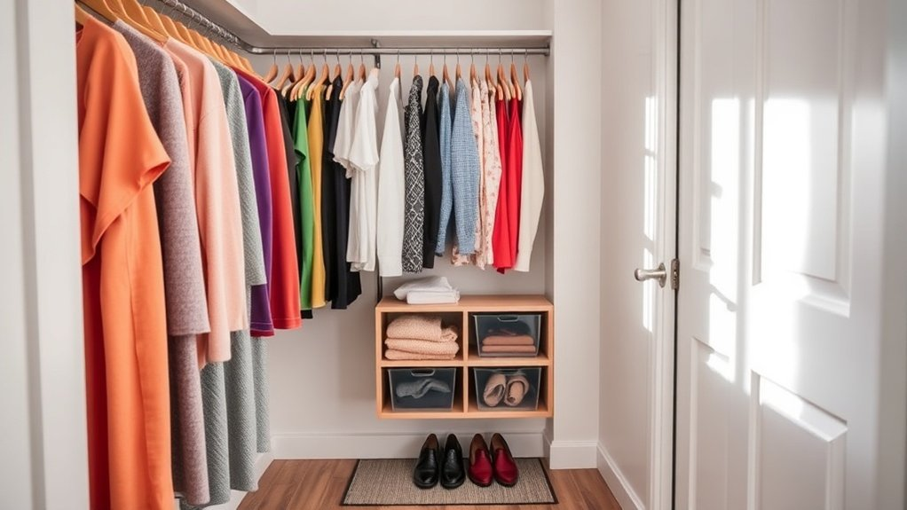 declutter wardrobe for confidence