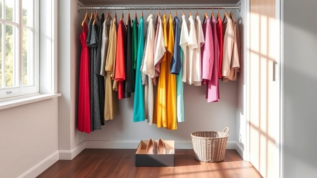 declutter with mindful choices