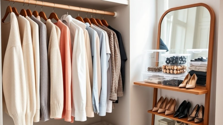 declutter your closet efficiently