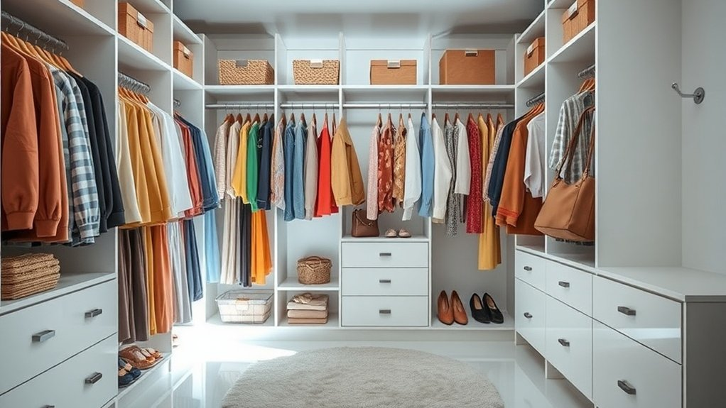 declutter your closet efficiently