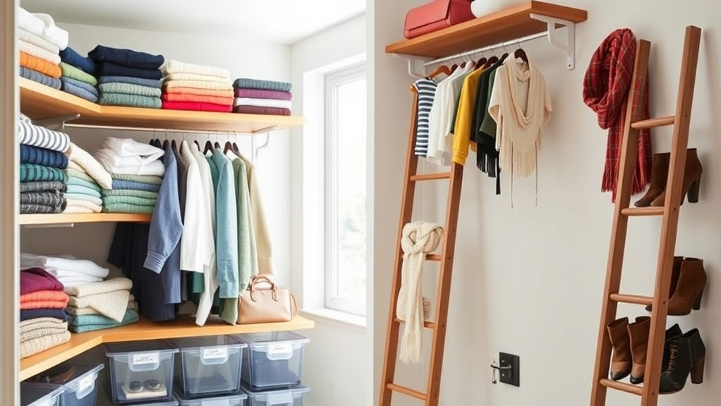diy closet organization ideas