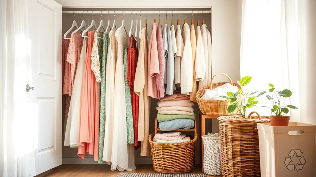 donate recycle refresh wardrobe