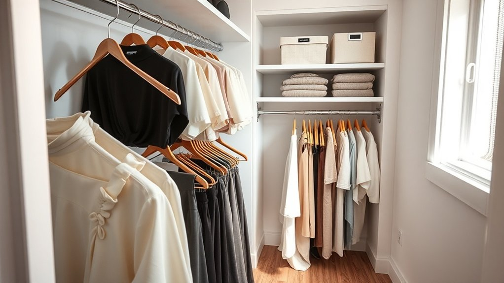 double hanging storage solutions
