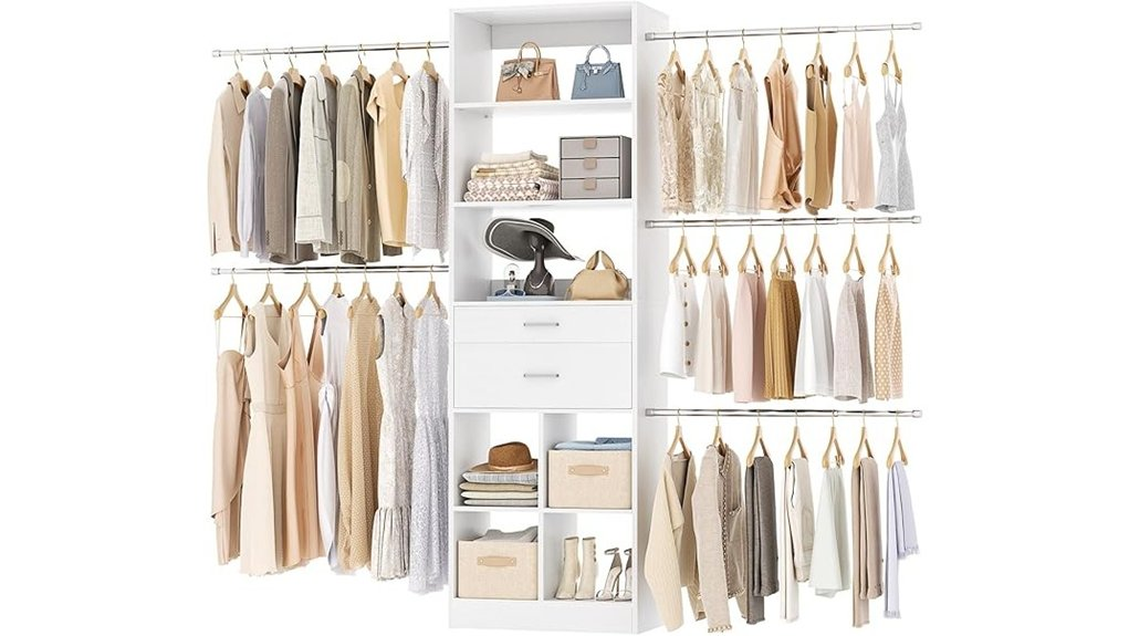 drawer and shelf tower