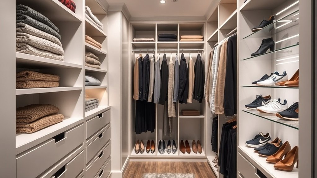 dream closet system options