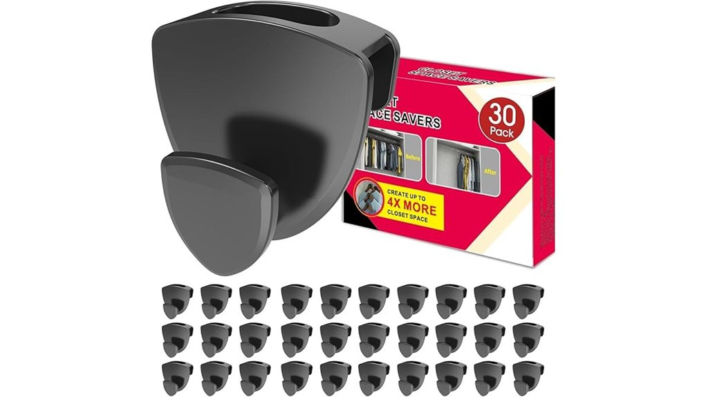 durable space saving hanger hooks