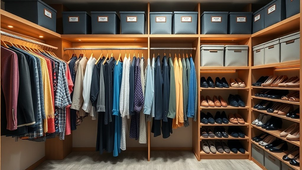 effective closet organization principles