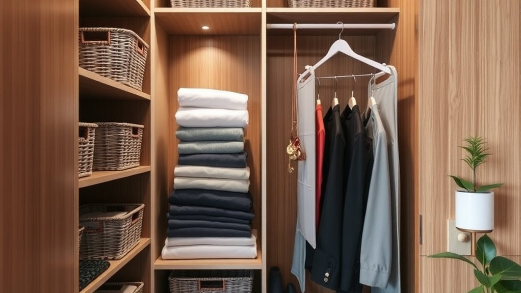 effective solutions for compact wardrobes