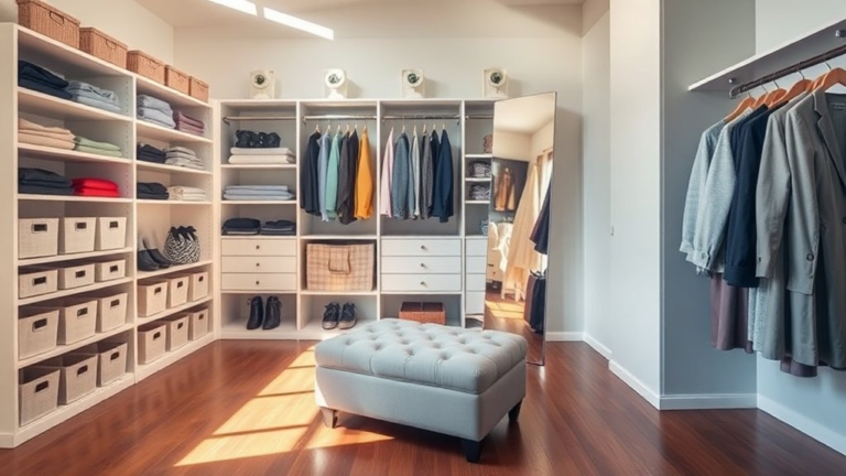 efficient closet organization strategy