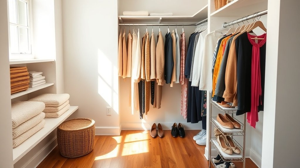 efficient closet organization tips