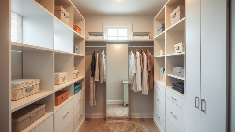 efficient closet organization tips