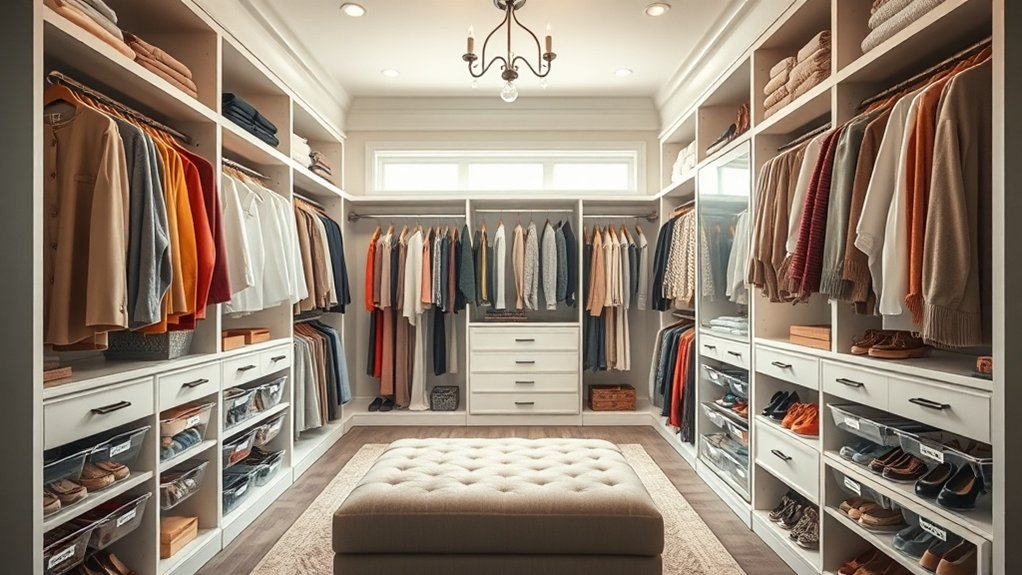 efficient closet organization tips