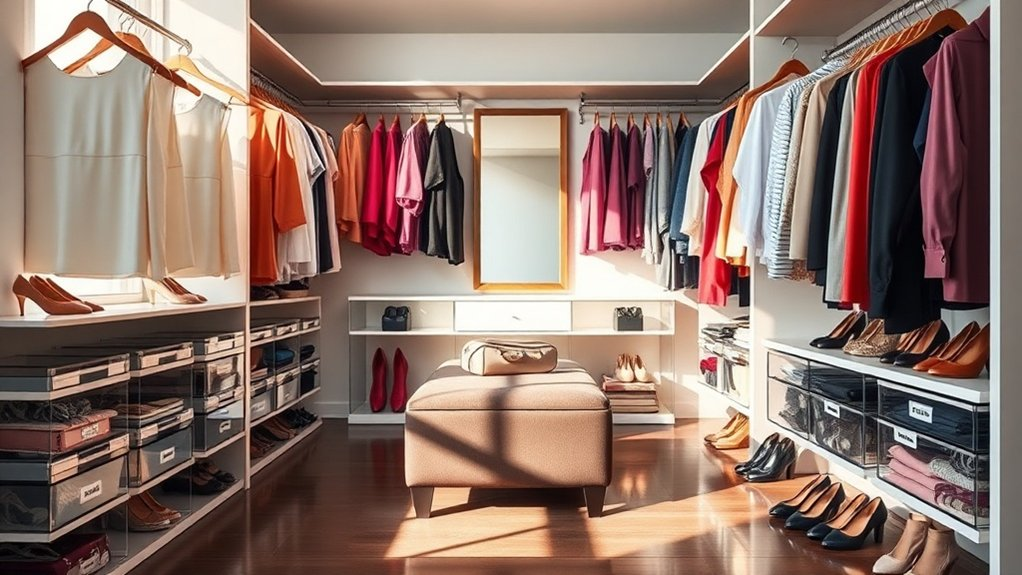 efficient closet organization tips