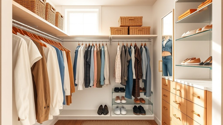 efficient closet organization tips