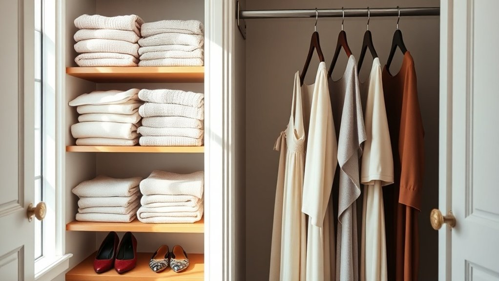 efficient closet organization tips