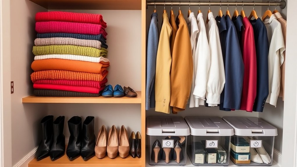 efficient closet organization tips