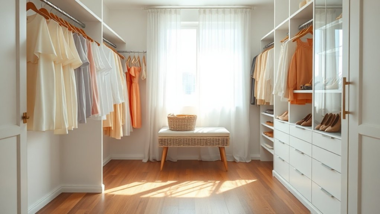 efficient closet organization tips