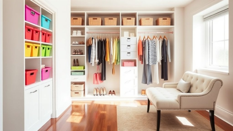 efficient closet solutions for moms
